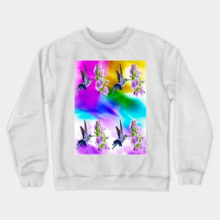 Hummingbirds-Precious Crewneck Sweatshirt